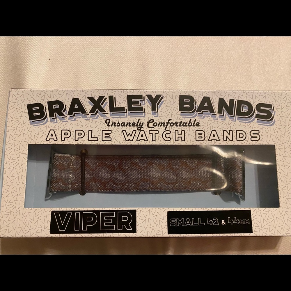 NIB “Viper” Braxley Band - small 42 & 44 mm